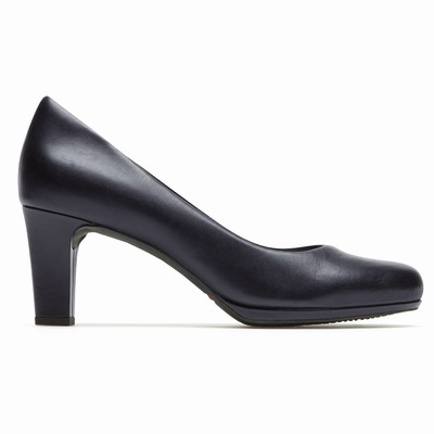 Rockport Total Motion Leah Pump Heels Damen Navy QIC-639281